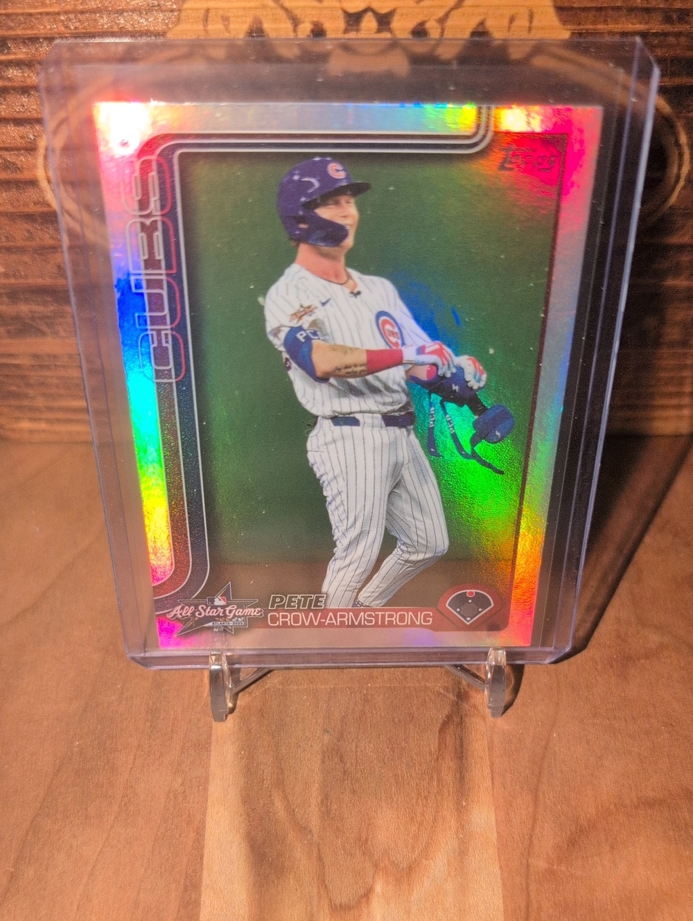 2025 Topps Pete Crow-Armstrong All Star Game Holo Foil Cubs